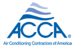 ACCA certified HVAC contractor logo
